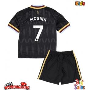 Aston Villa John McGinn #7 Replica Away Stadium Kit for Kids 2026-27 Short Sleeve (+ pants)